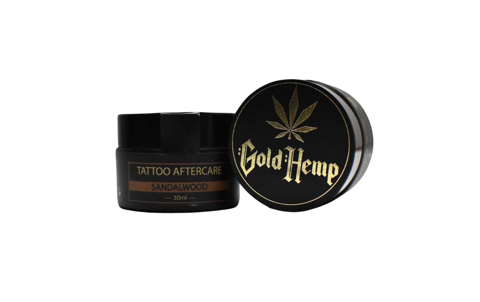 Tattoo Pflegecreme Sandalwood 30 mlTattoo Salbe, Balsam mit CBD