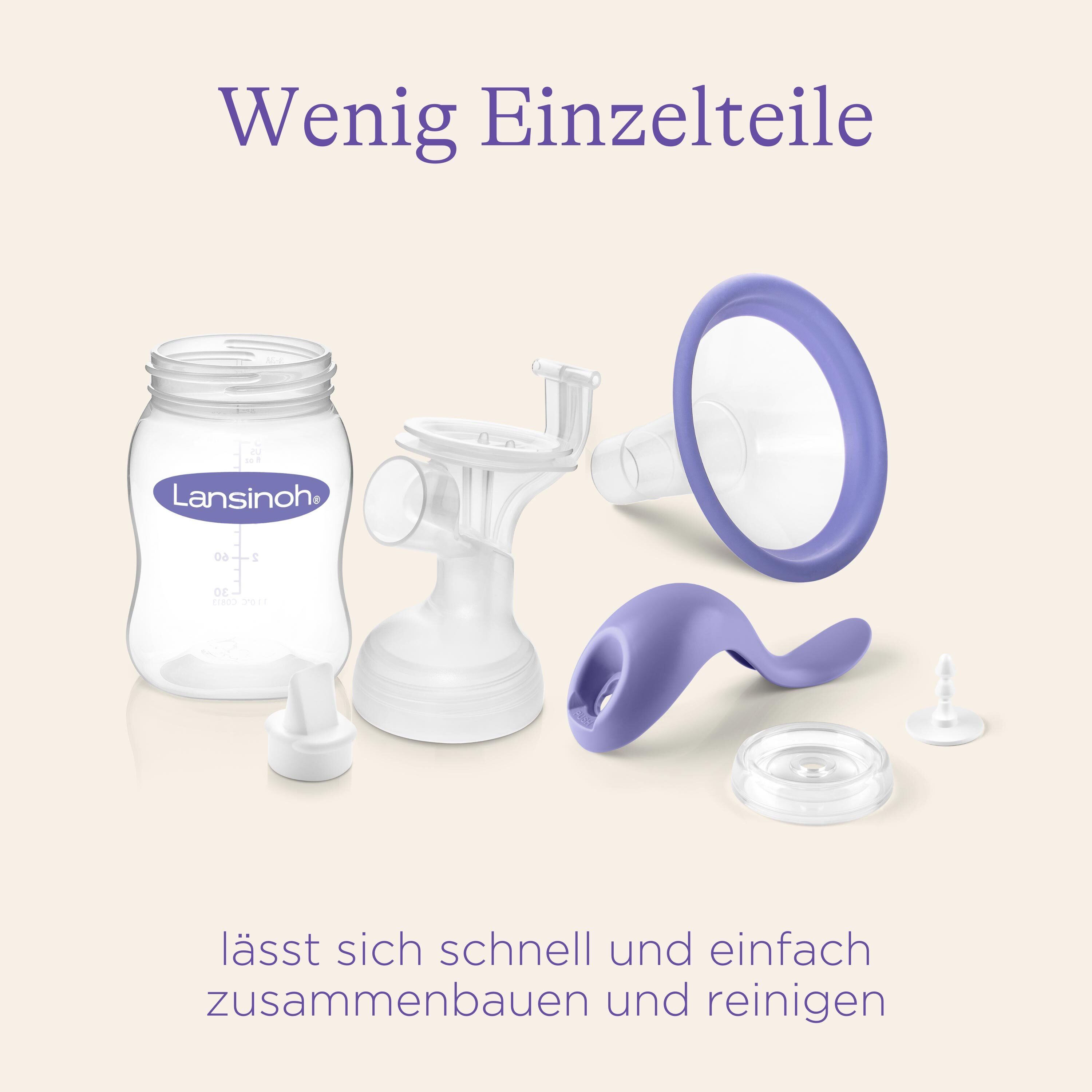 Lansinoh® Handmilchpumpe Weithals