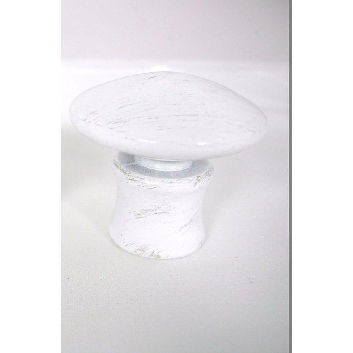 EMBOUT CHAMPIGNON D20 X2 BLANC OR
