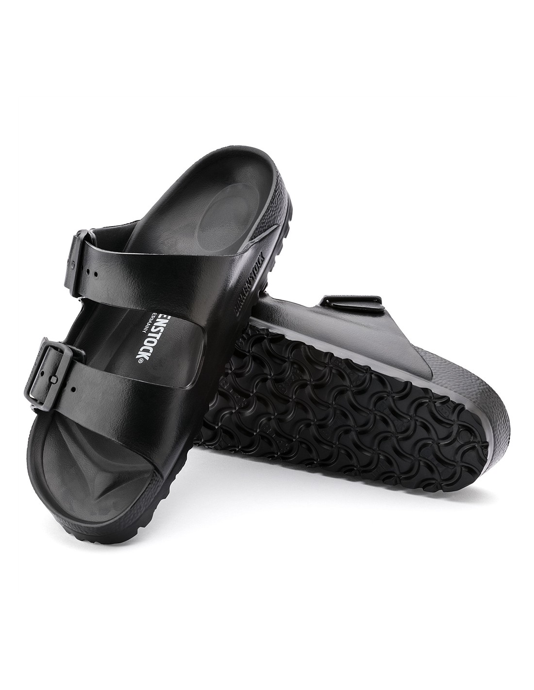 birkenstock mules homme arizona eva caoutchouc noir