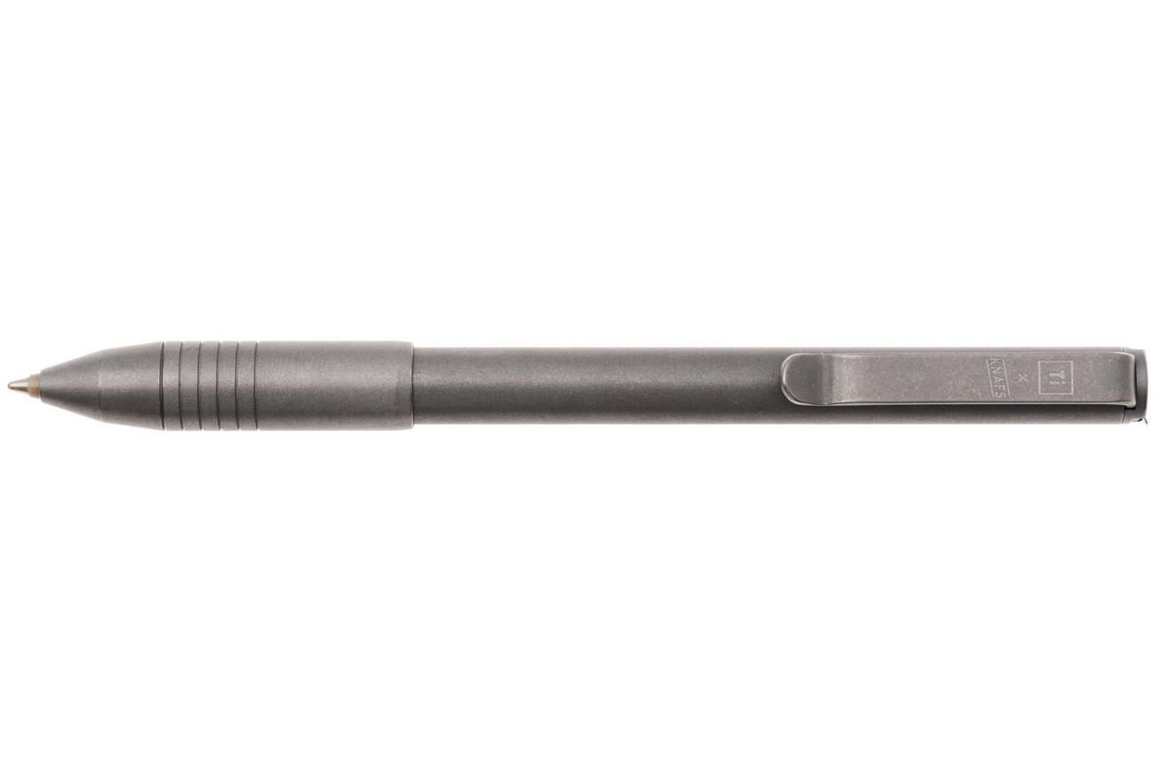 Big Idea Design X Knafs Sancho Pen SANCHO-TI Stonewashed Titanium, everyday carry pen