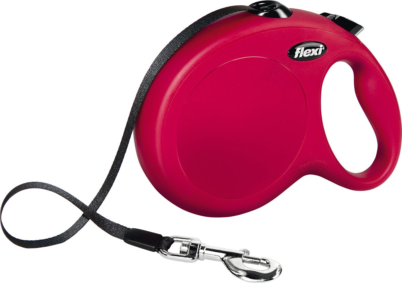Flexi rollijn Classic Tape L rood 8 m