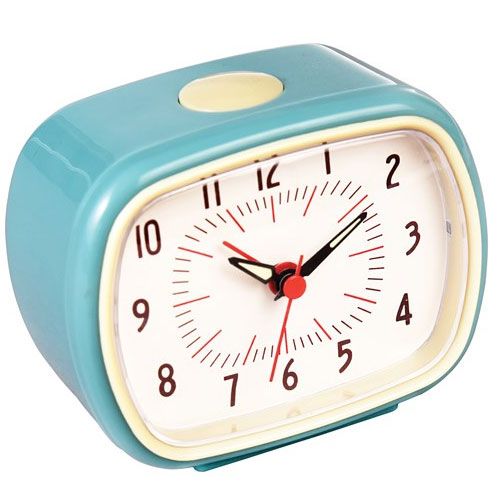 Rex london blauwe retro wekker