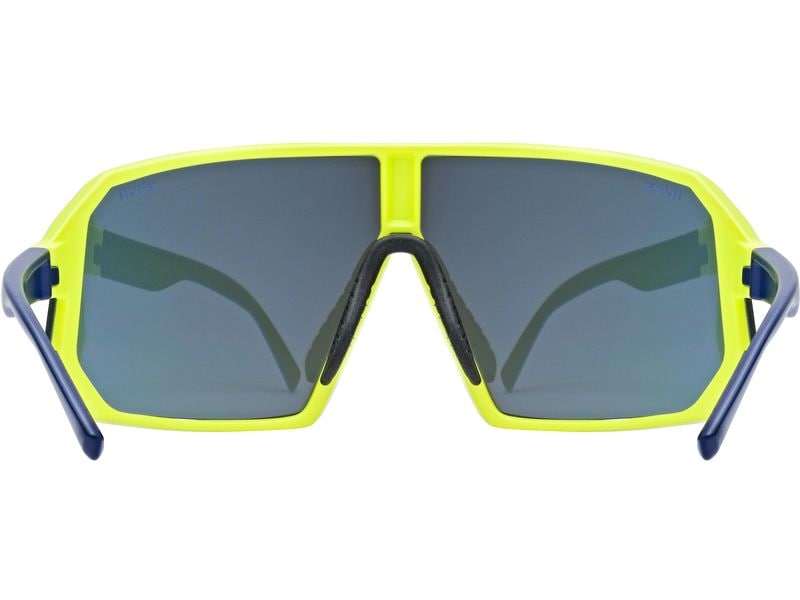 uvex Sportbrille sportstyle 237, Blau/Gelb Velobrille