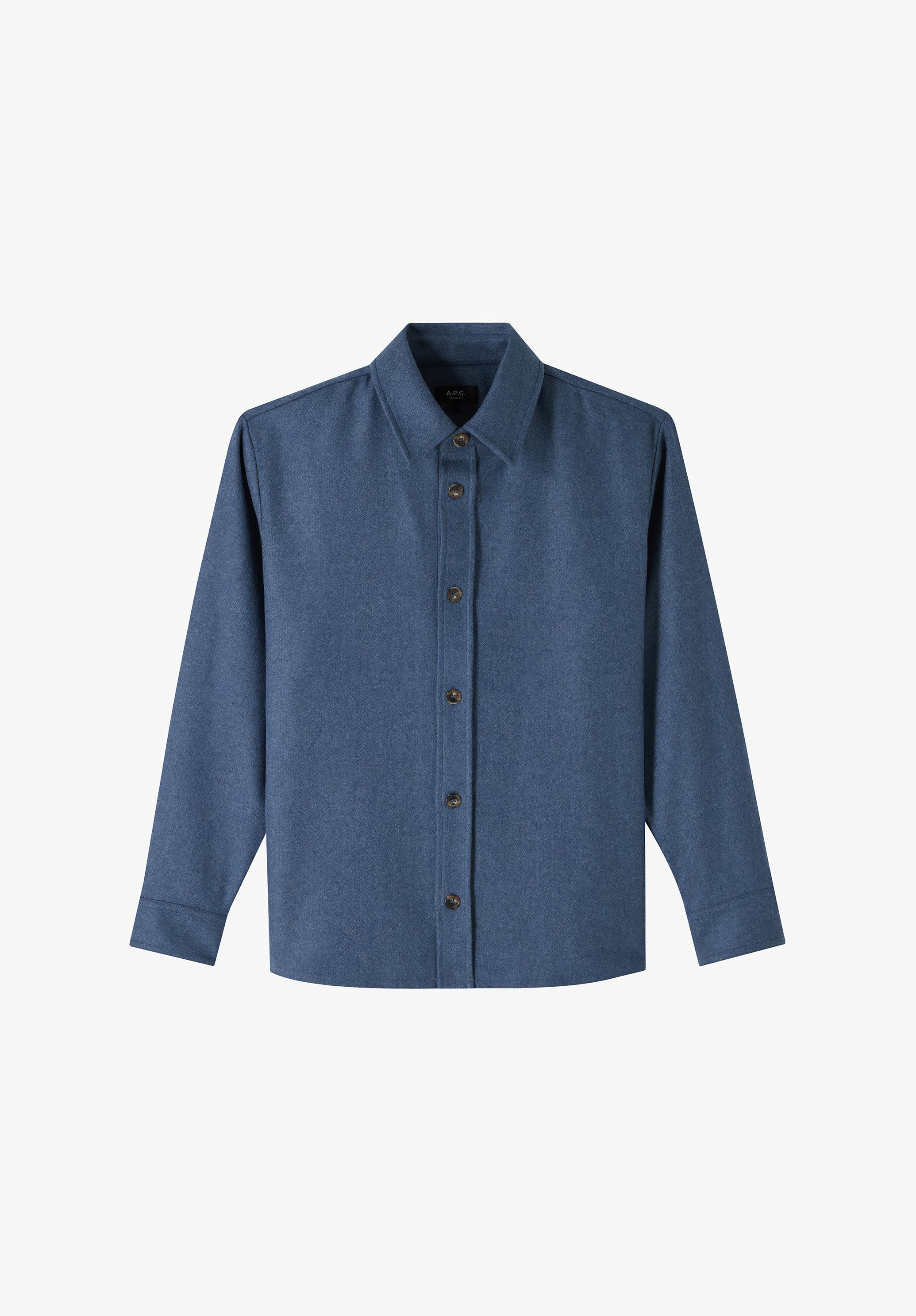 surchemise bobby - Bleu acier chine