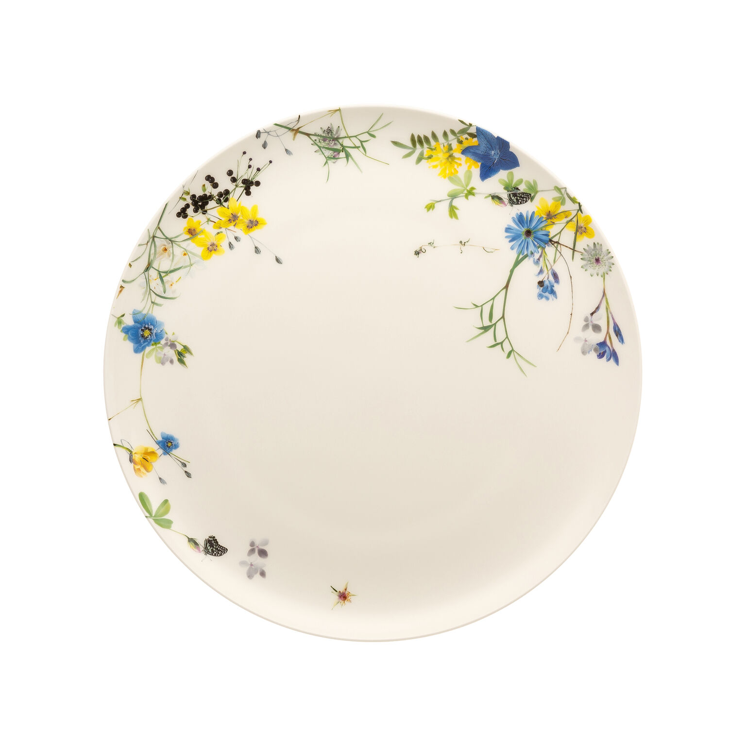 Brillance Bone China Fleurs des Alpes Speiseteller 27 cm