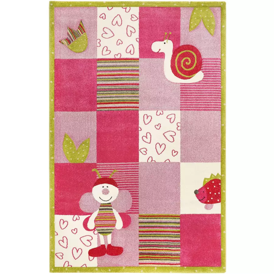 Esprit Kinderteppich Bee 2.0 rosa