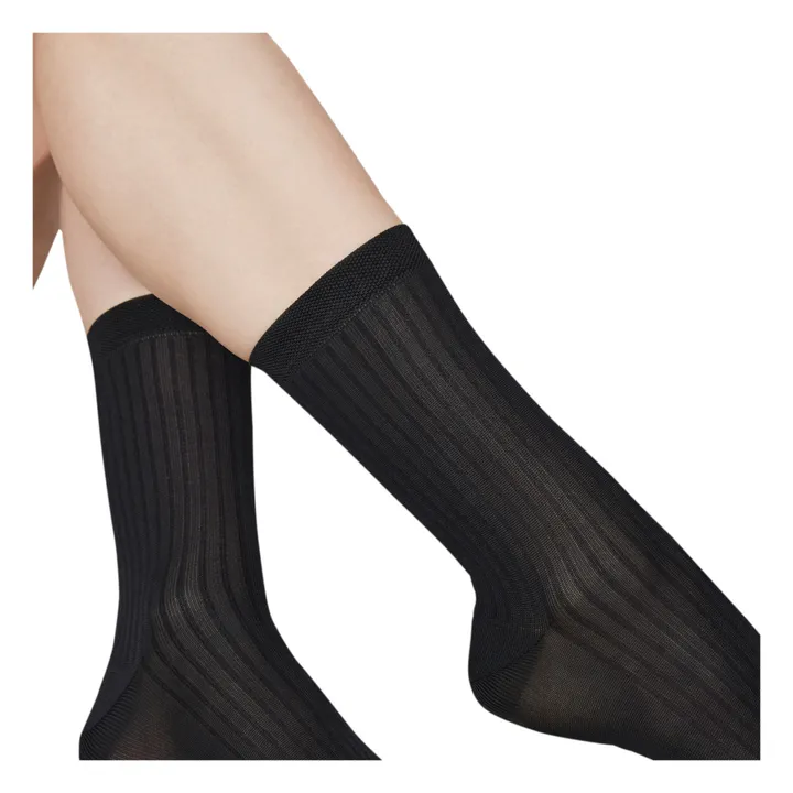 Swedish Stockings Chaussettes Alexa | Noir