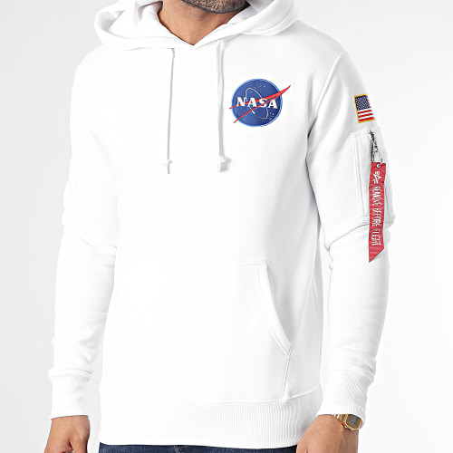 Sweat Capuche Space Shuttle 178317 Blanc