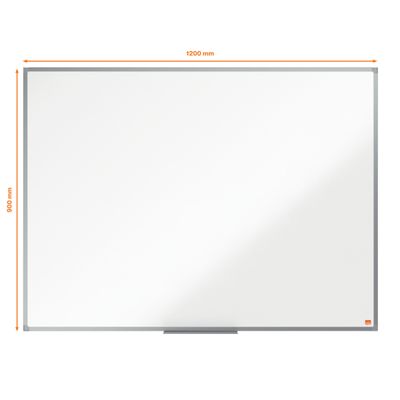 Nobo Classic Steel - Tableau blanc acier laqué - 120 x 90 cm