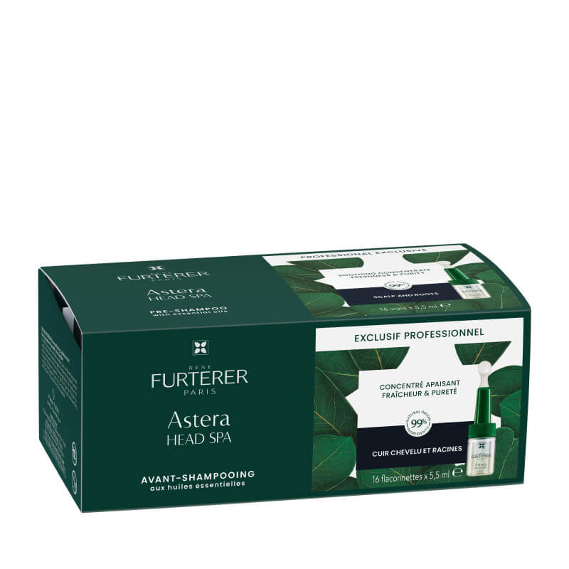 Concentré pré-shampooing apaisant Astera Fresh René Furterer 16x5,5ML