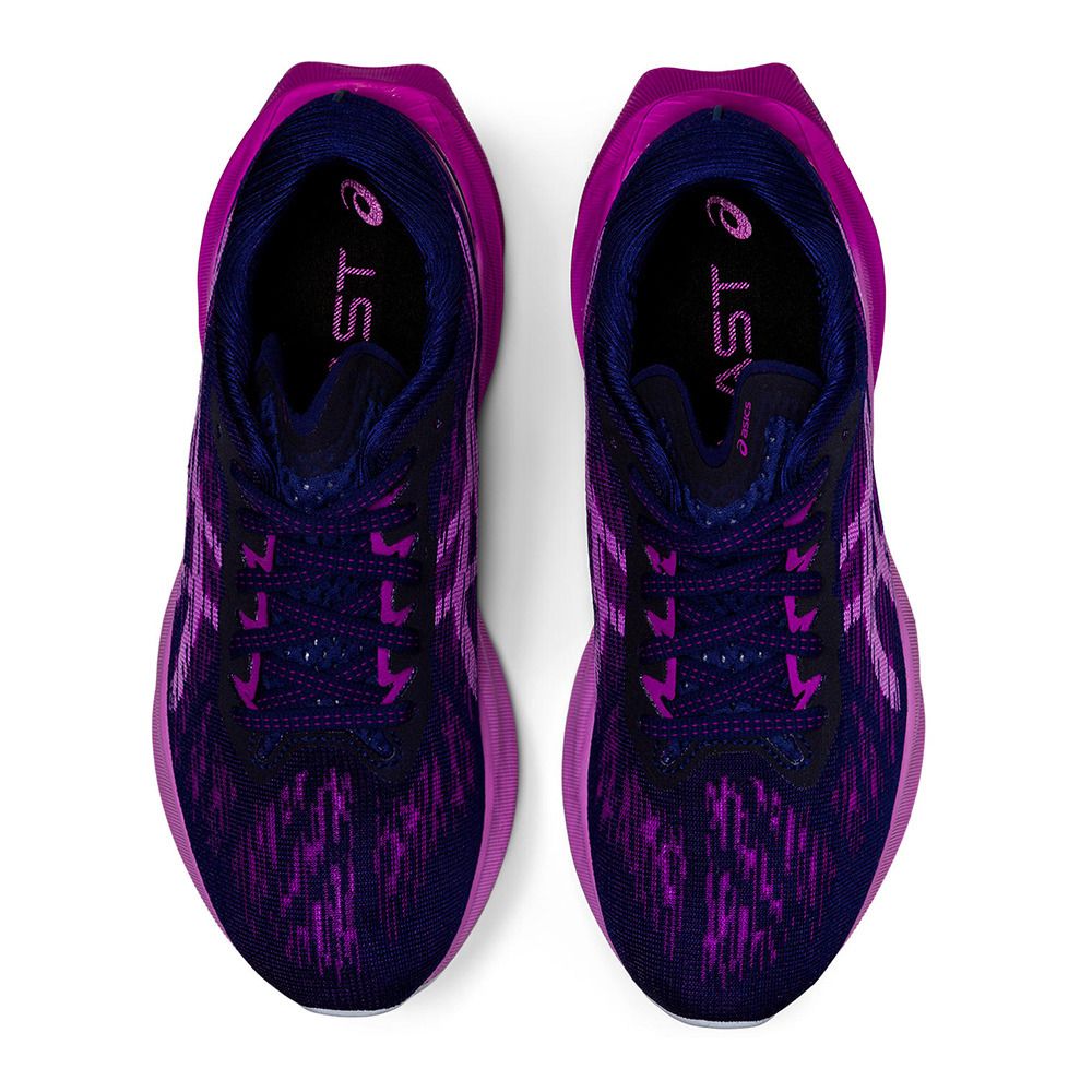 Asics NOVABLAST 3 - Chaussures running Femme dive blue/lavender glow