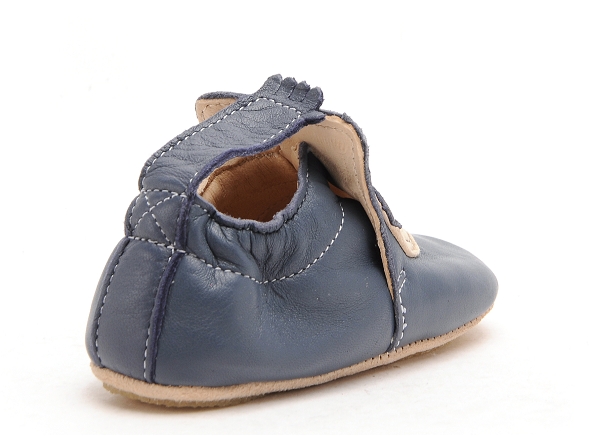 Easy peasy chaussons bebe my blublu chien oeil bleu