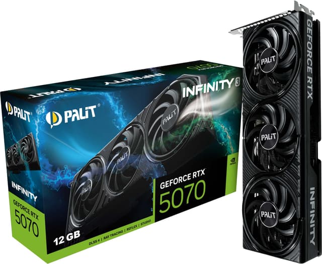 Palit GeForce RTX 5070 Infinity-grafikkort (12 GB GDDR7)