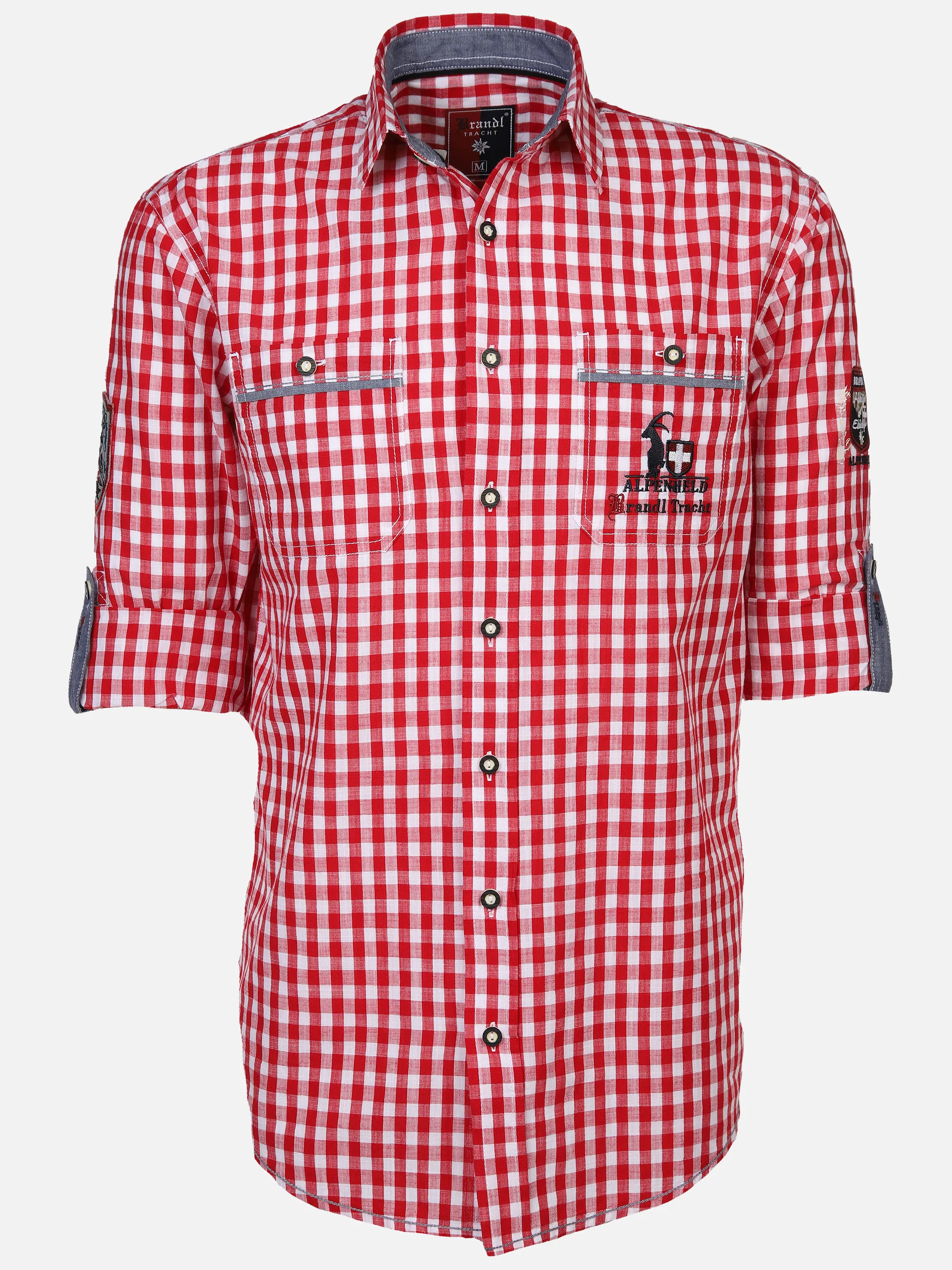 Herren Trachtenhemd im Karo-Look