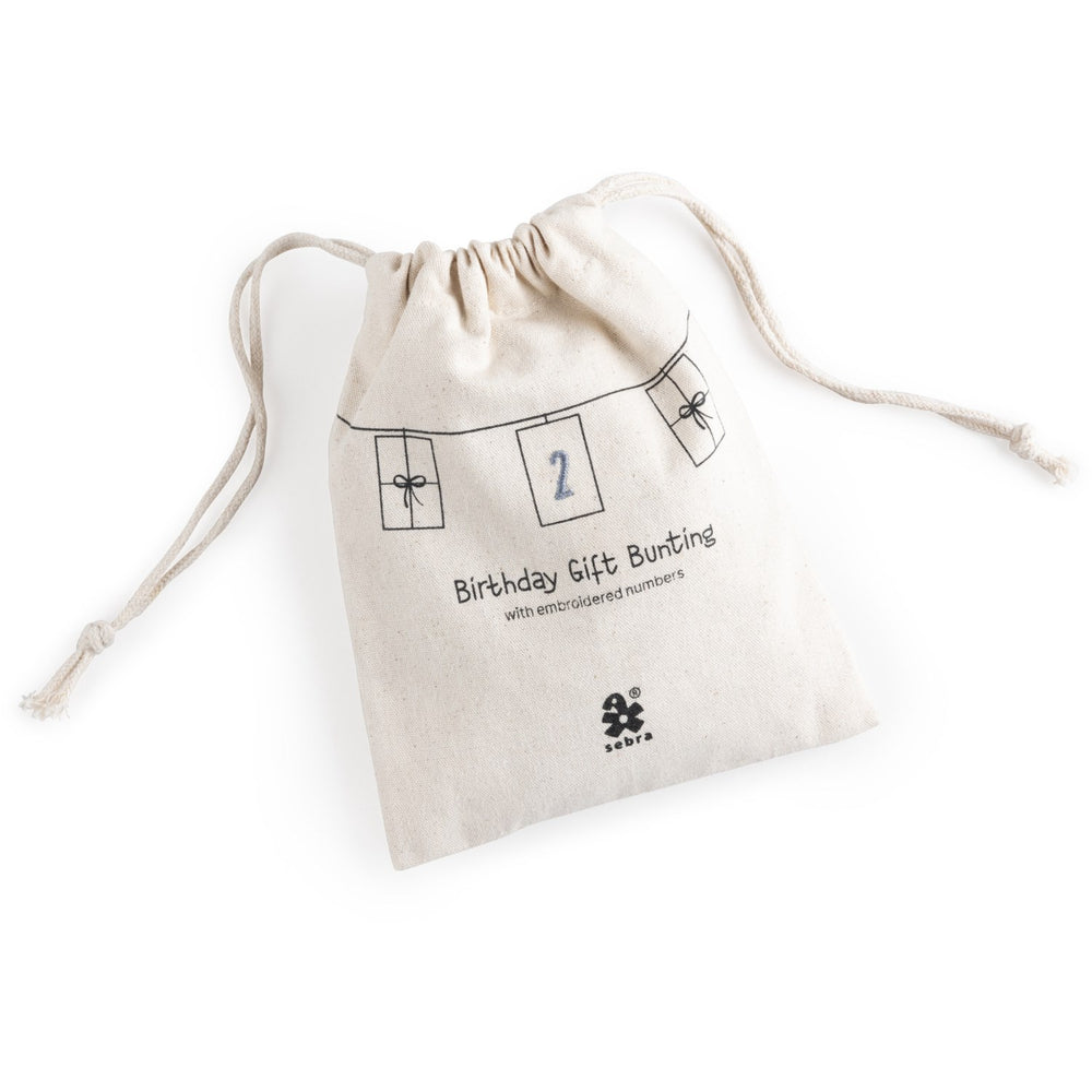 Køb Sebra Birthday Bunting Gifts Numbers