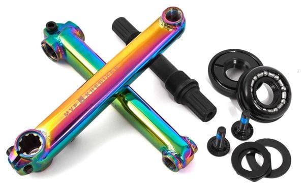 BMX Jeu de Manivelles MVP Oil Slick 8T US BB KHEbikes