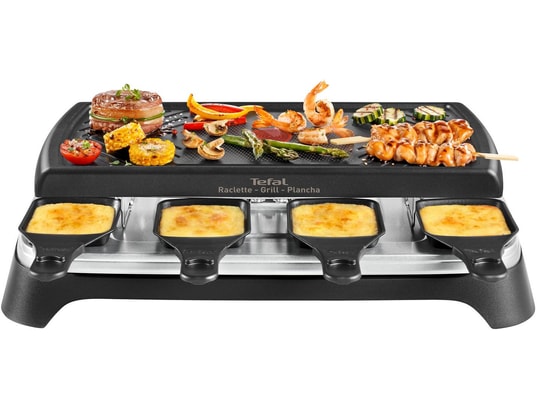 TEFAL - Raclette Multifonction RE459812 Gourmet 8 Personnes