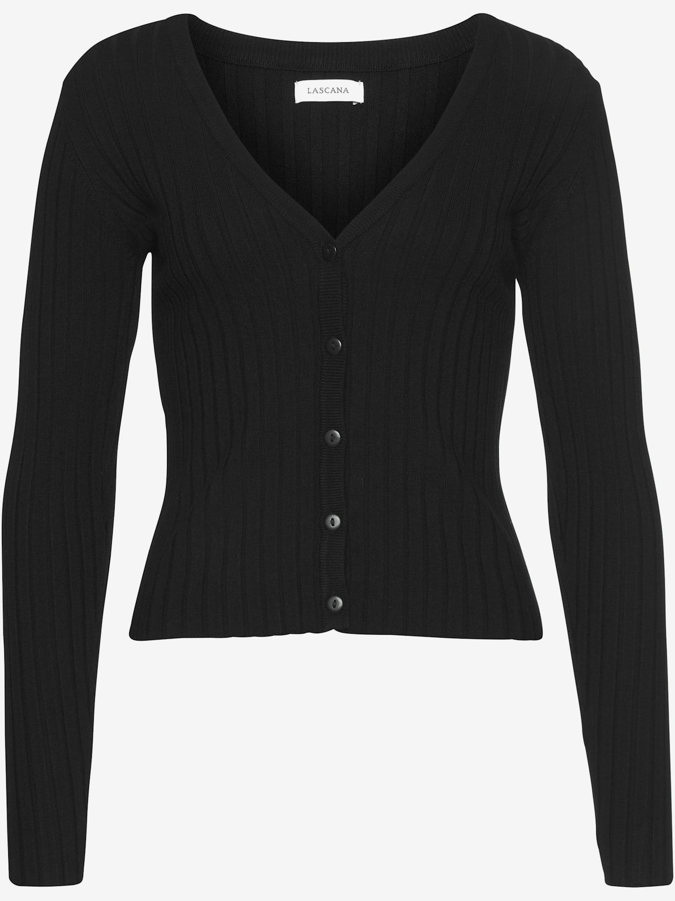 Veste en tricot encolure en v dégagée
