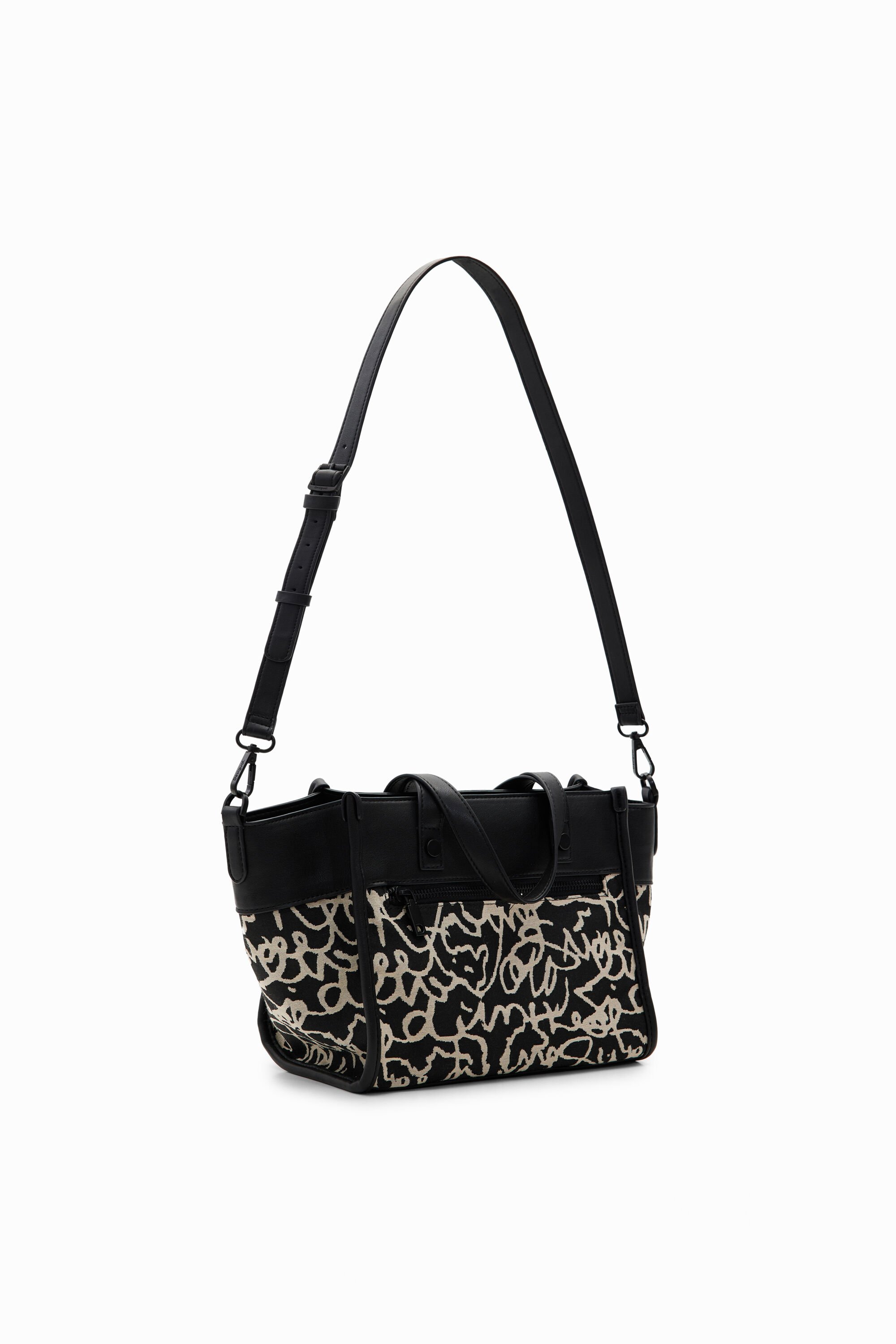 Sac moyen toile texte