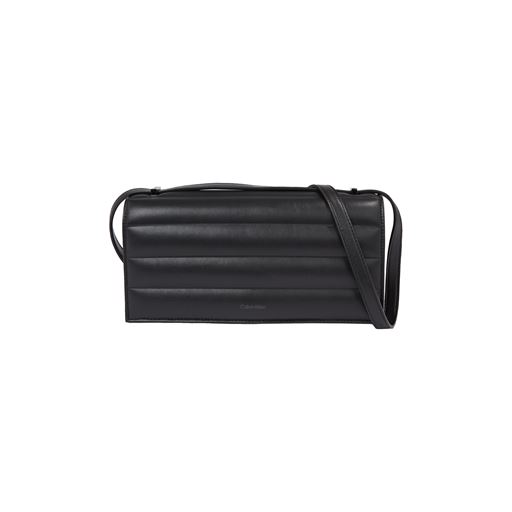 Calvin Klein Line Quilt Crossbody Taske, Black