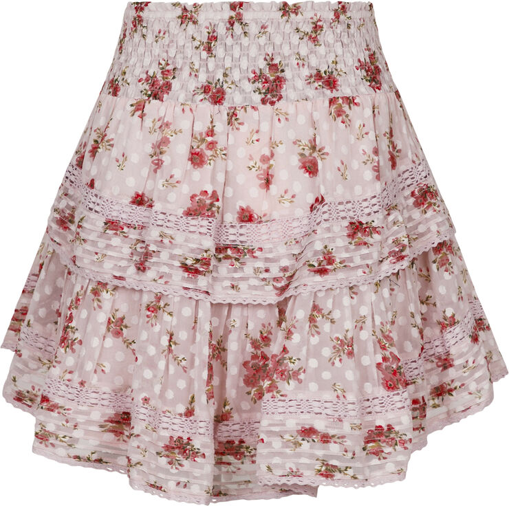 Neo Noir Kenia Dreamy Rose Skirt Rose