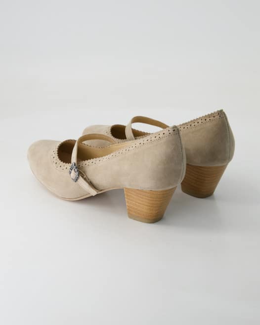 Hirschkogel 3003400 Trachtenschuhe in Beige