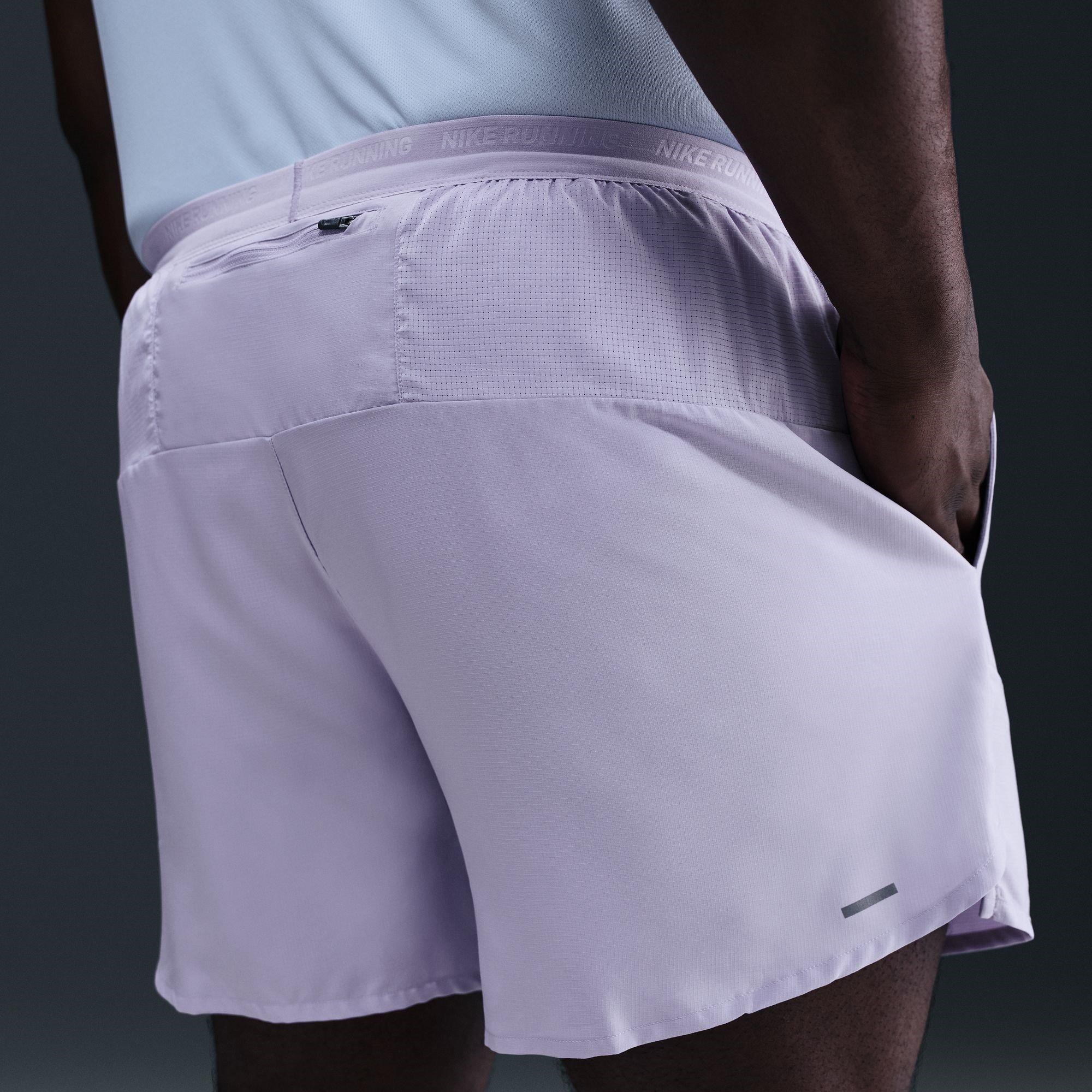 Nike Stride Mens Dri FIT 5 Brief Lined Running Shorts