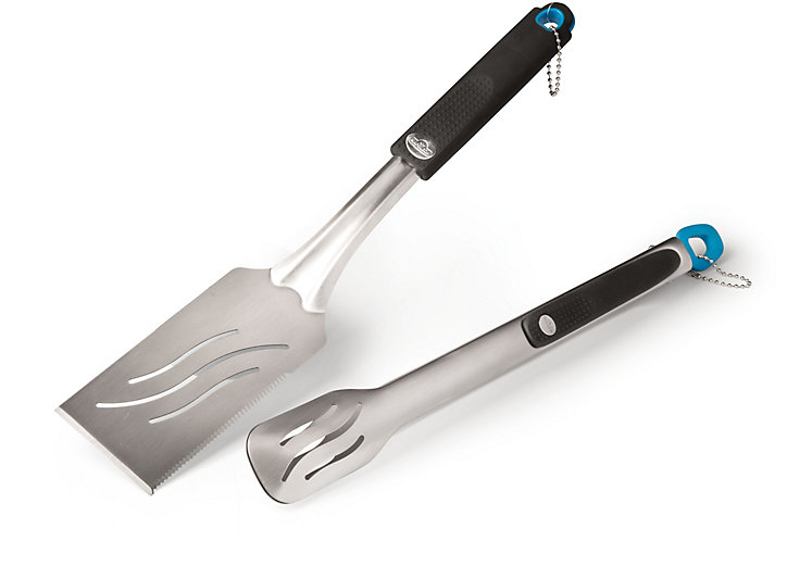 Set d'ustensiles de barbecue en inox - Spatule et pince Napoleon