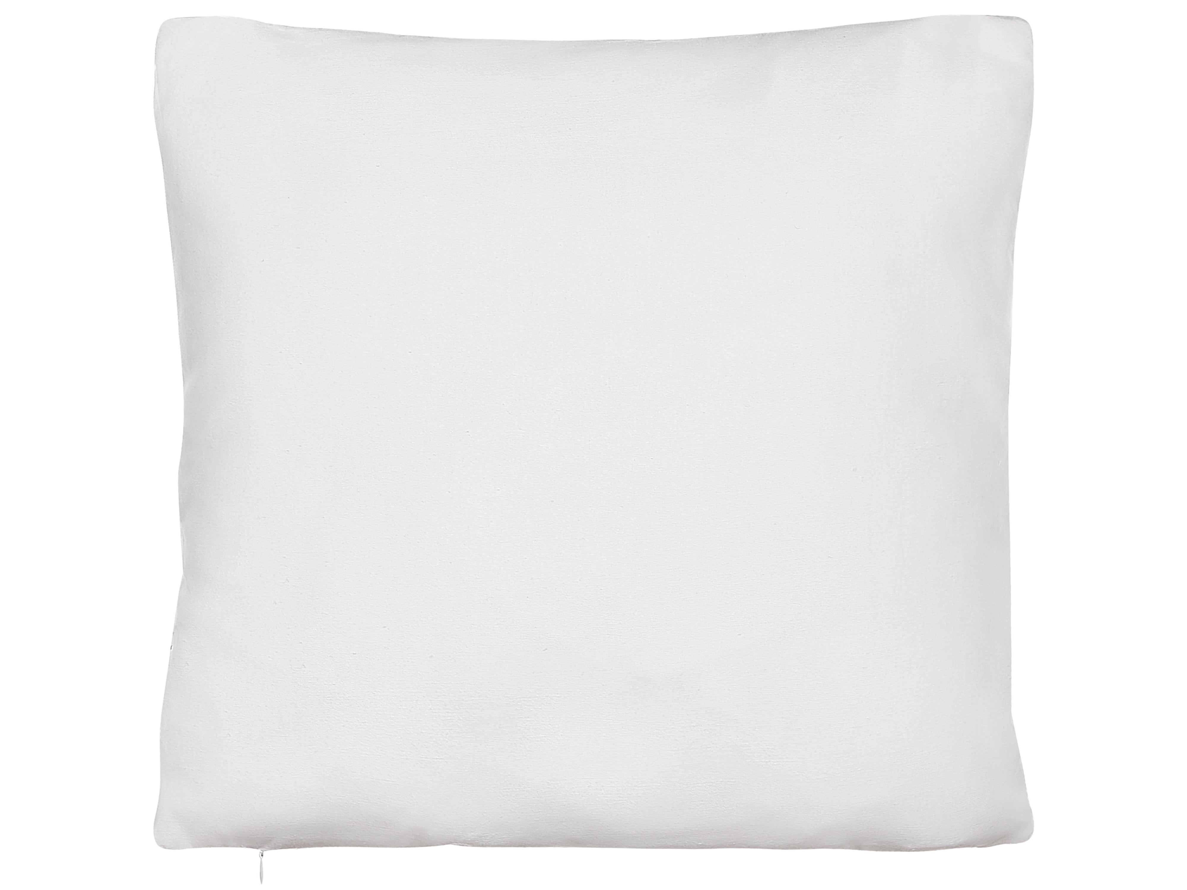 Set van 2 sierkussens DONNER Katoen 45 x 45 cm Wit kerstmotief