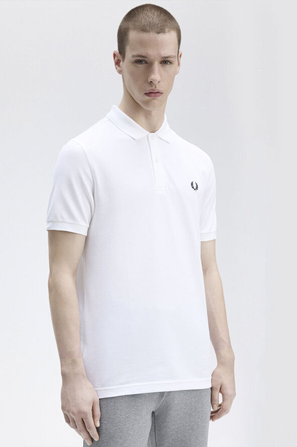 Fred Perry Slim Fit FP Polo Hvid