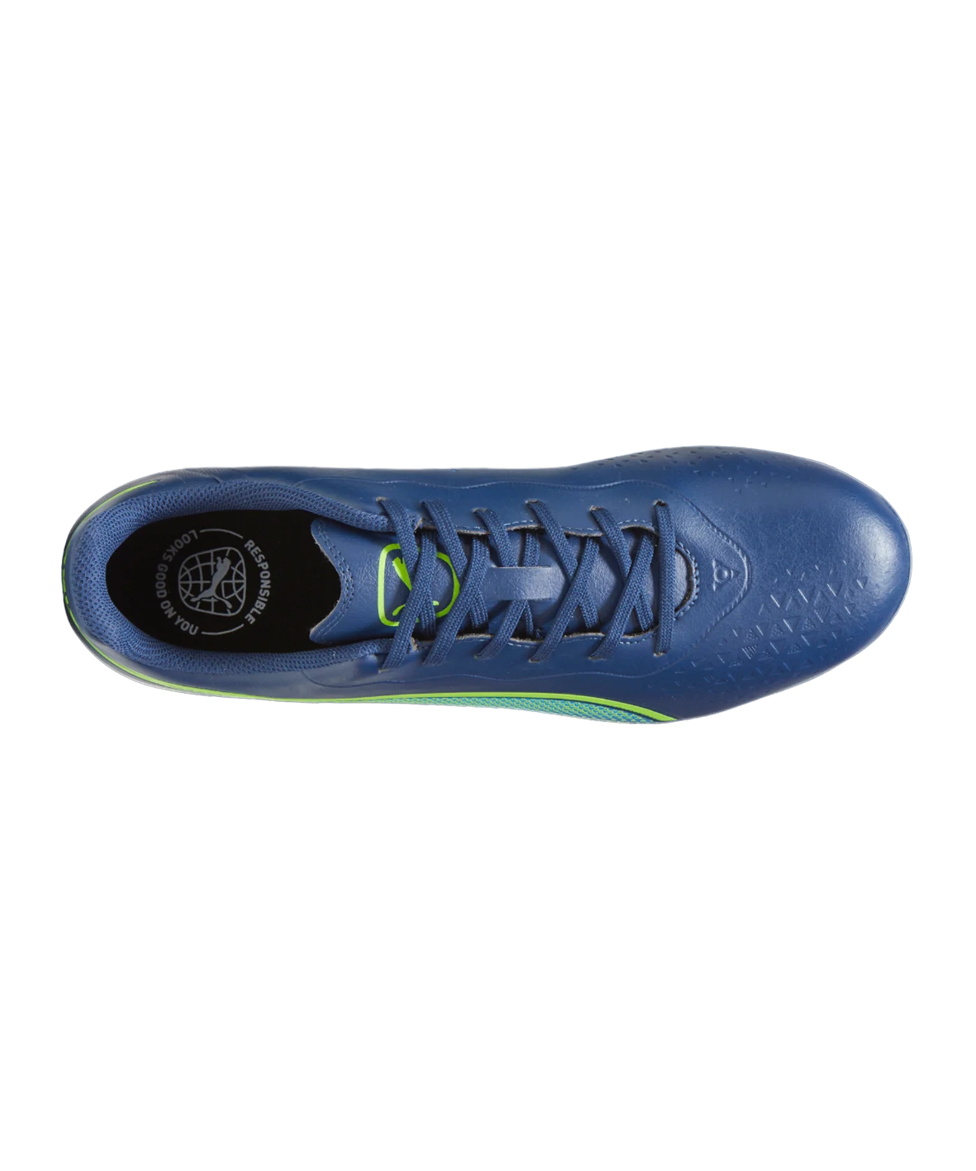 PUMA KING Match FG/AG Gear Up Blau Grün F02