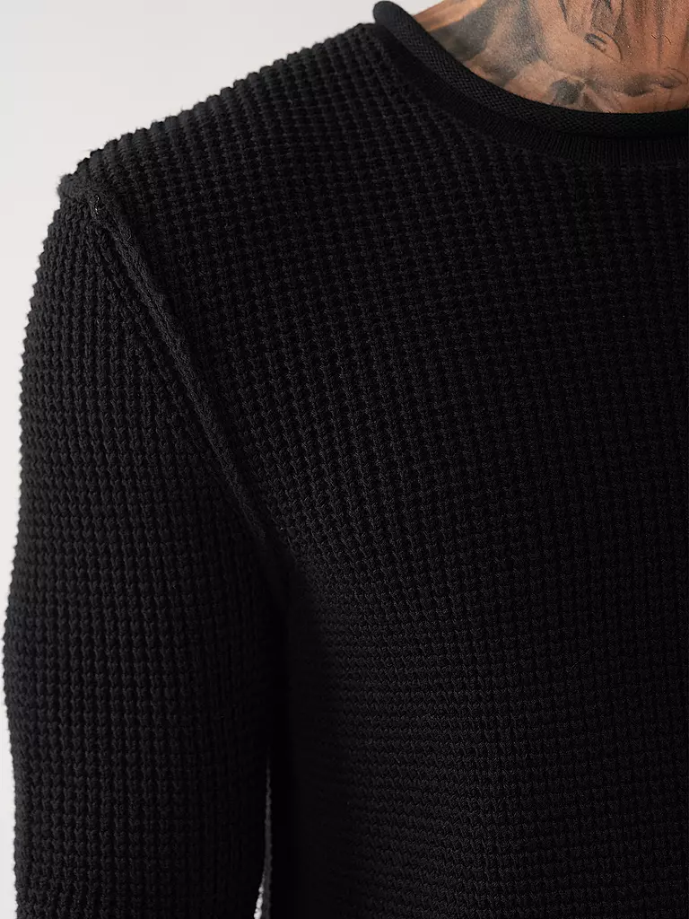 REPLAY Pullover schwarz