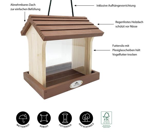Dehner Natura Premium Futterhaus Arizona, ca.