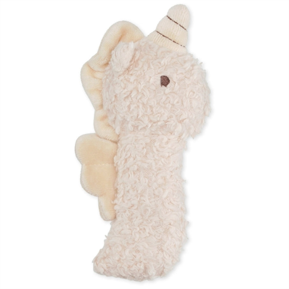 Teddy Enhjørning Rangle Beige