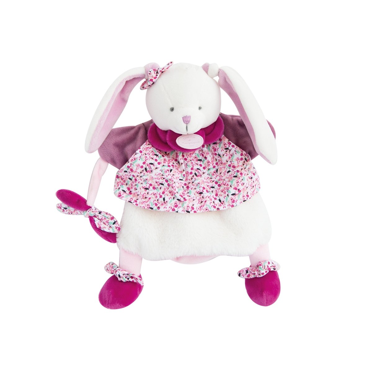 Marionnette Lapin cerise