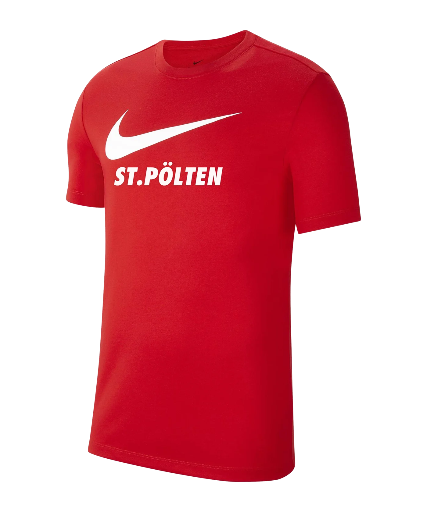 Nike SKN St. Pölten Swoosh T-Shirt Kids Rot F657