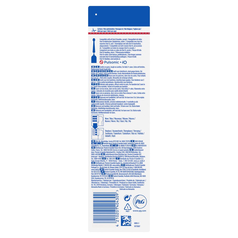 Oral-B - Aufsteckbürsten 