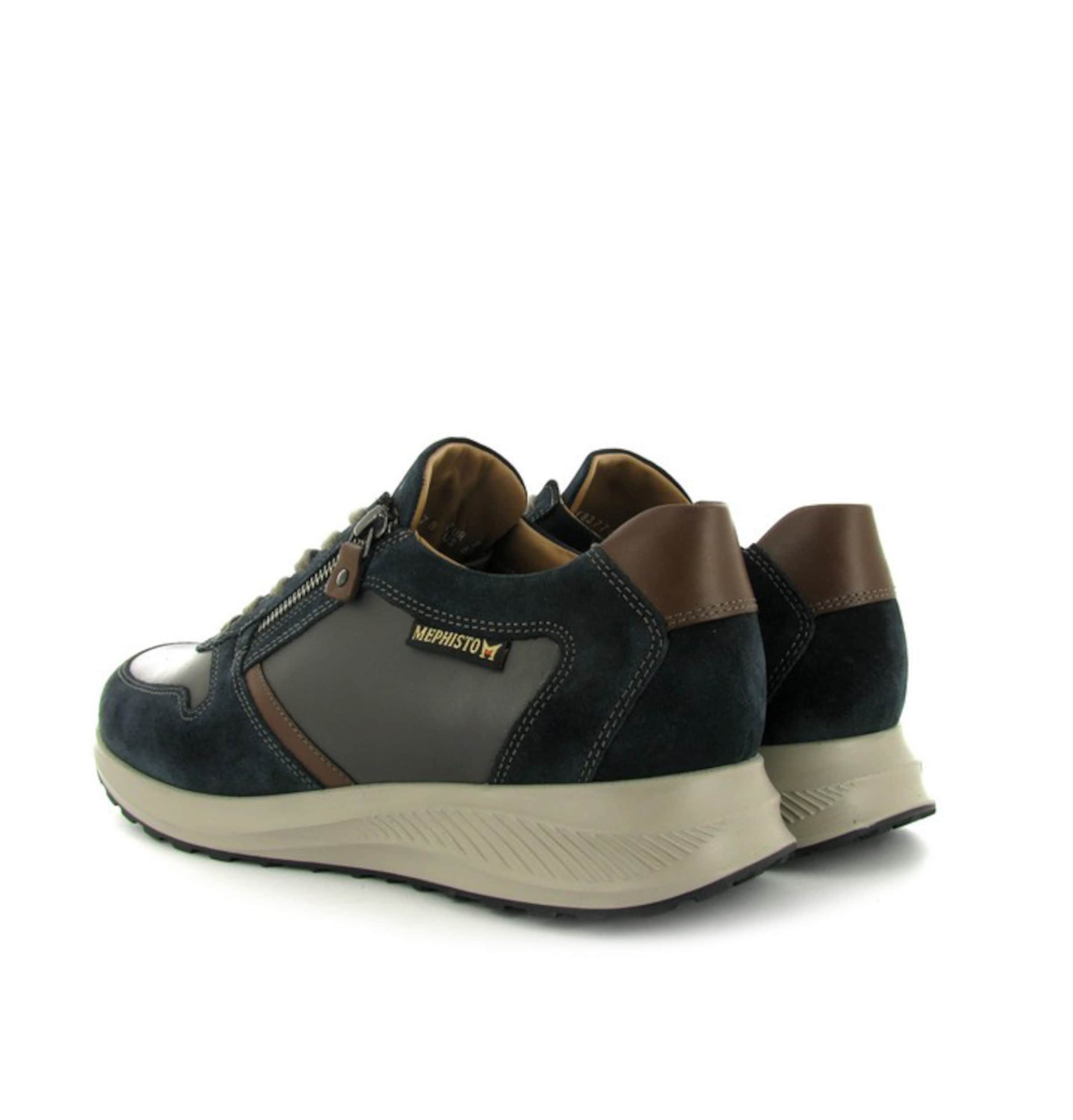 Mephisto Dino heren sneakers blauw