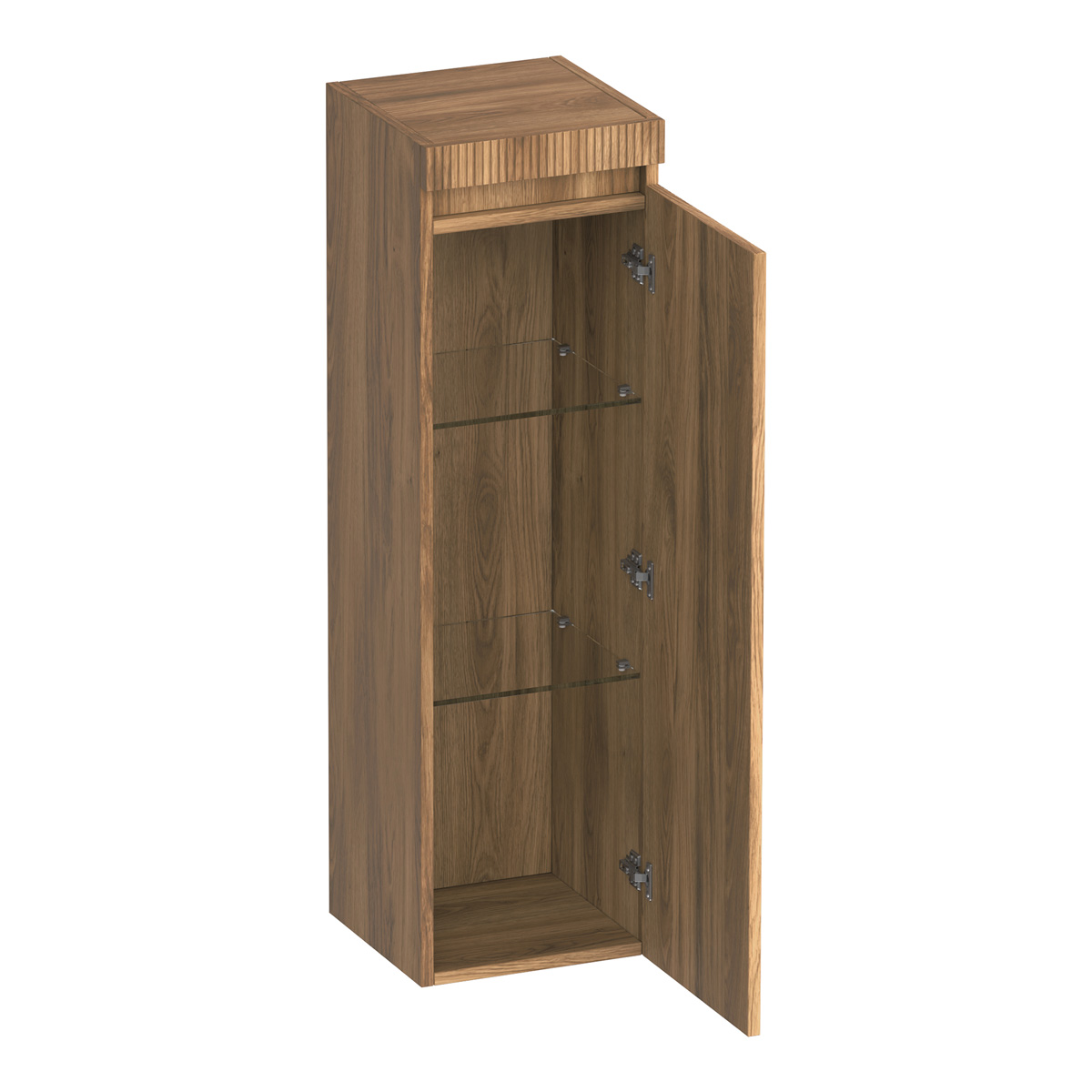 Brauer Joy Wavy kolomkast ribbelfront 120cm rechtsdraaiend honey