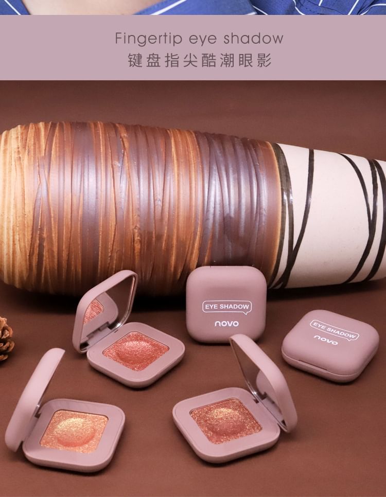 NOVO - Vingertop Glitter Oogschaduw - 12 Kleuren