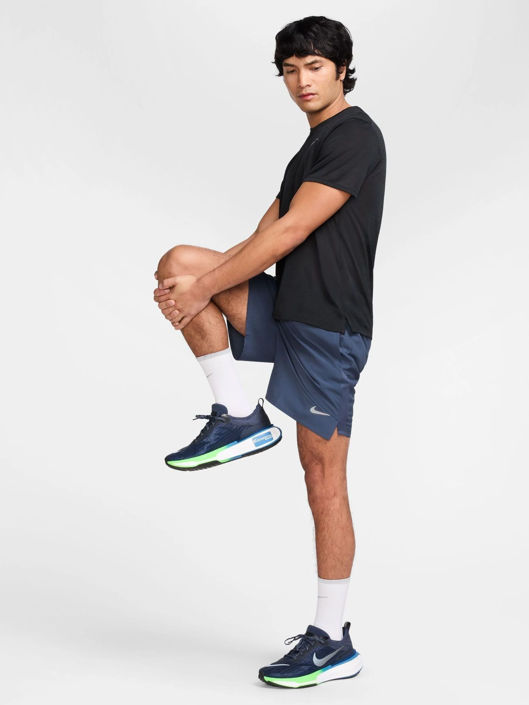 Thunder - Blauw - Nike Challenger Dri-FIT hardloopshort met slipvoering