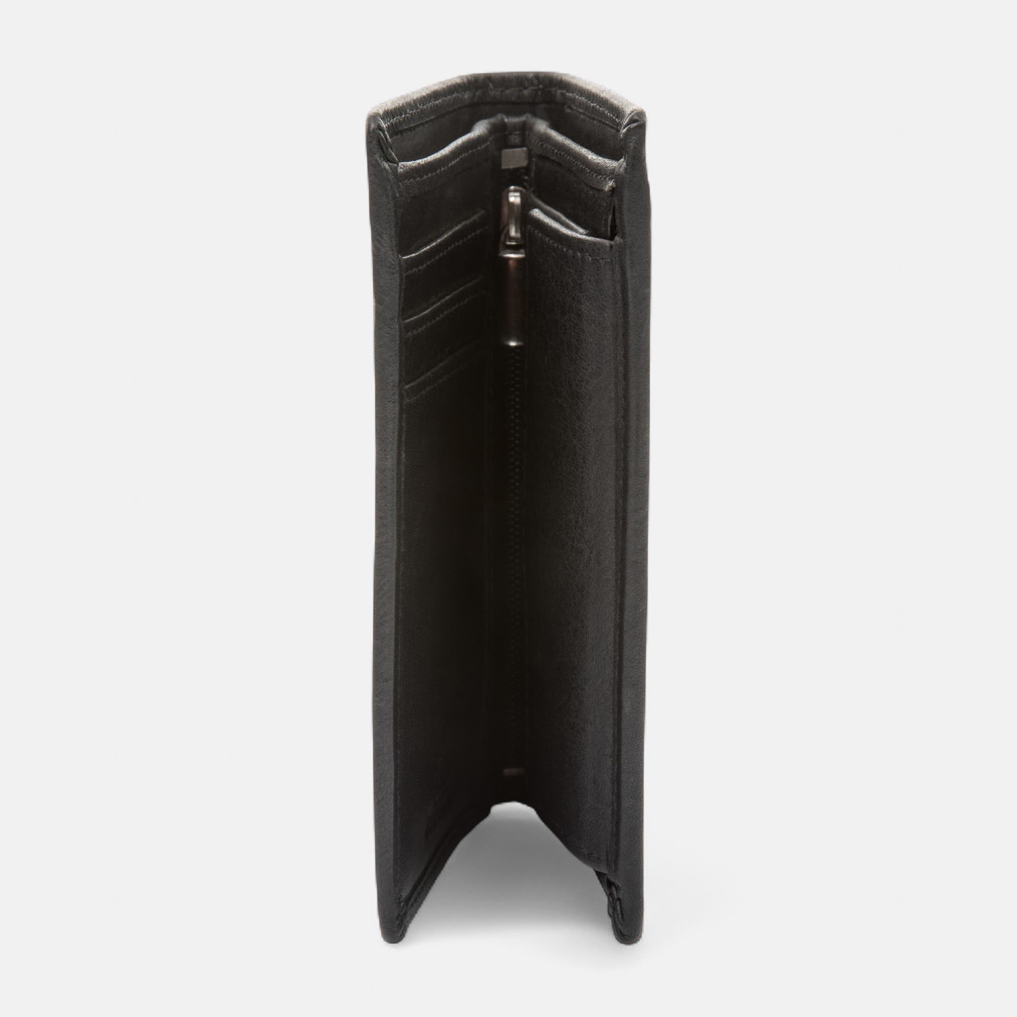 Petite maroquinerie en cuir noir