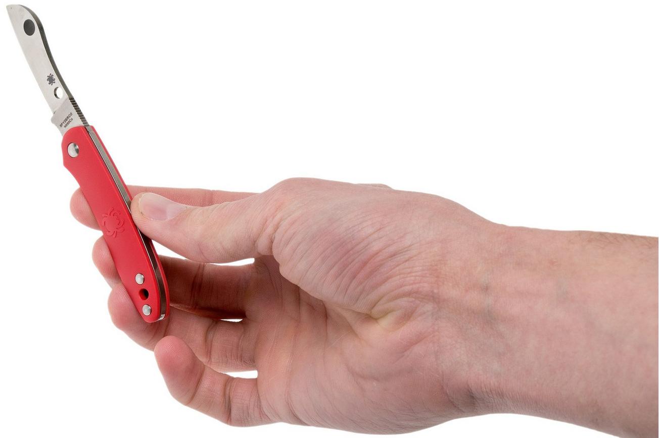 Spyderco Roadie Red C189PRD zakmes