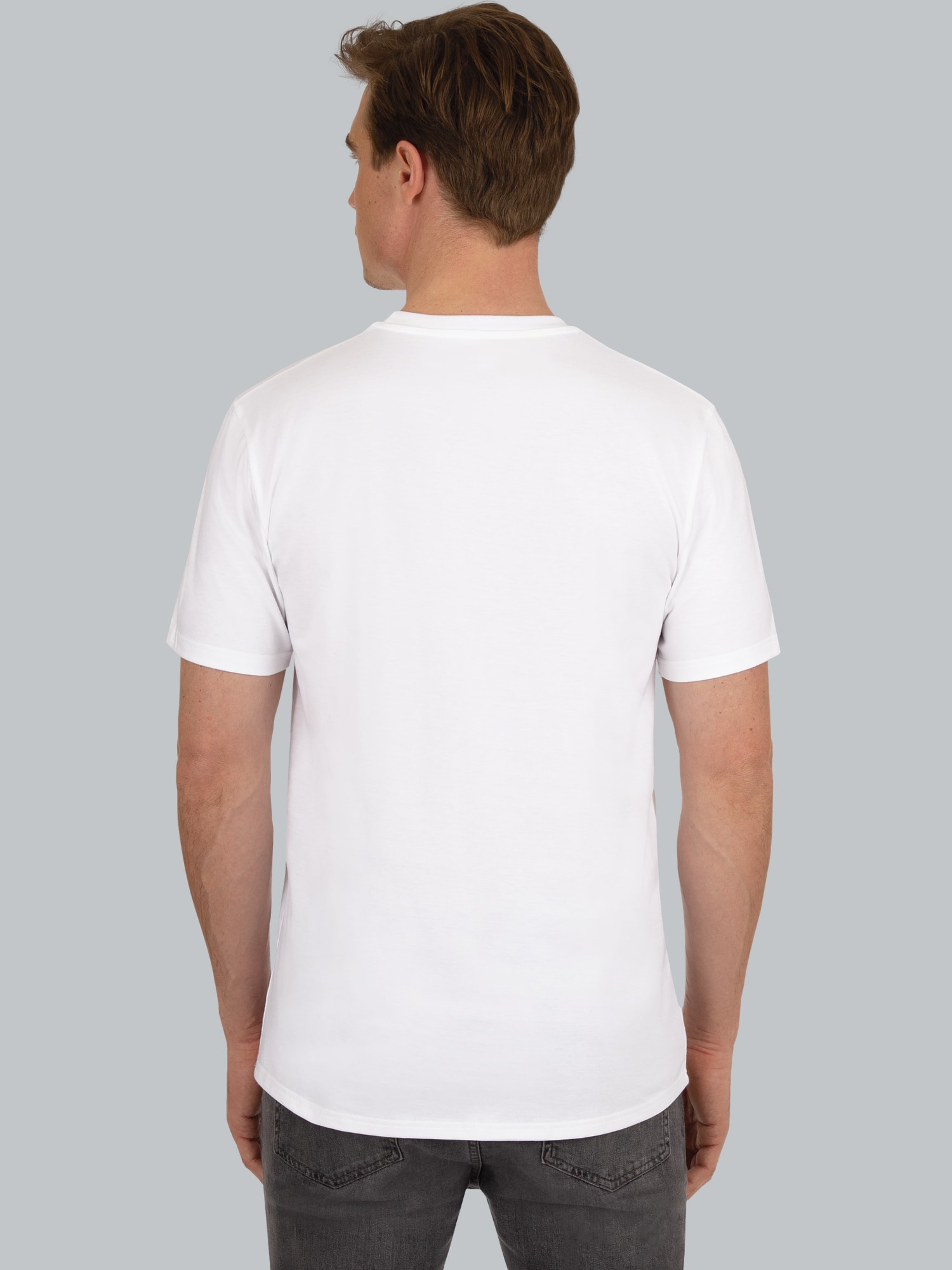 T-Shirt aus 100% Biobaumwolle Weiss-C2C