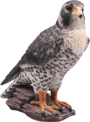 Farmwood tuinbeeld roofvogel grijs 23 x 13 x 26 cm