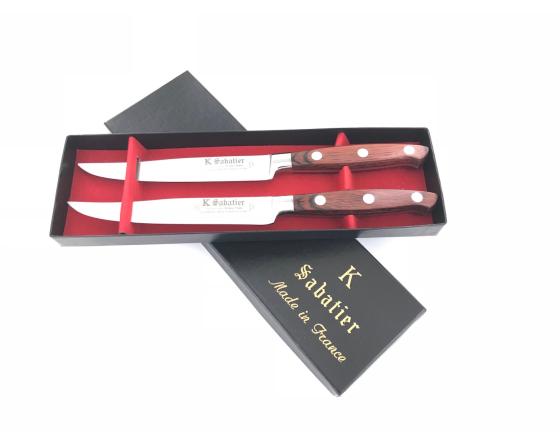 Coffret de 2 Steaks 13 cm Couteaux de cuisine professionnel