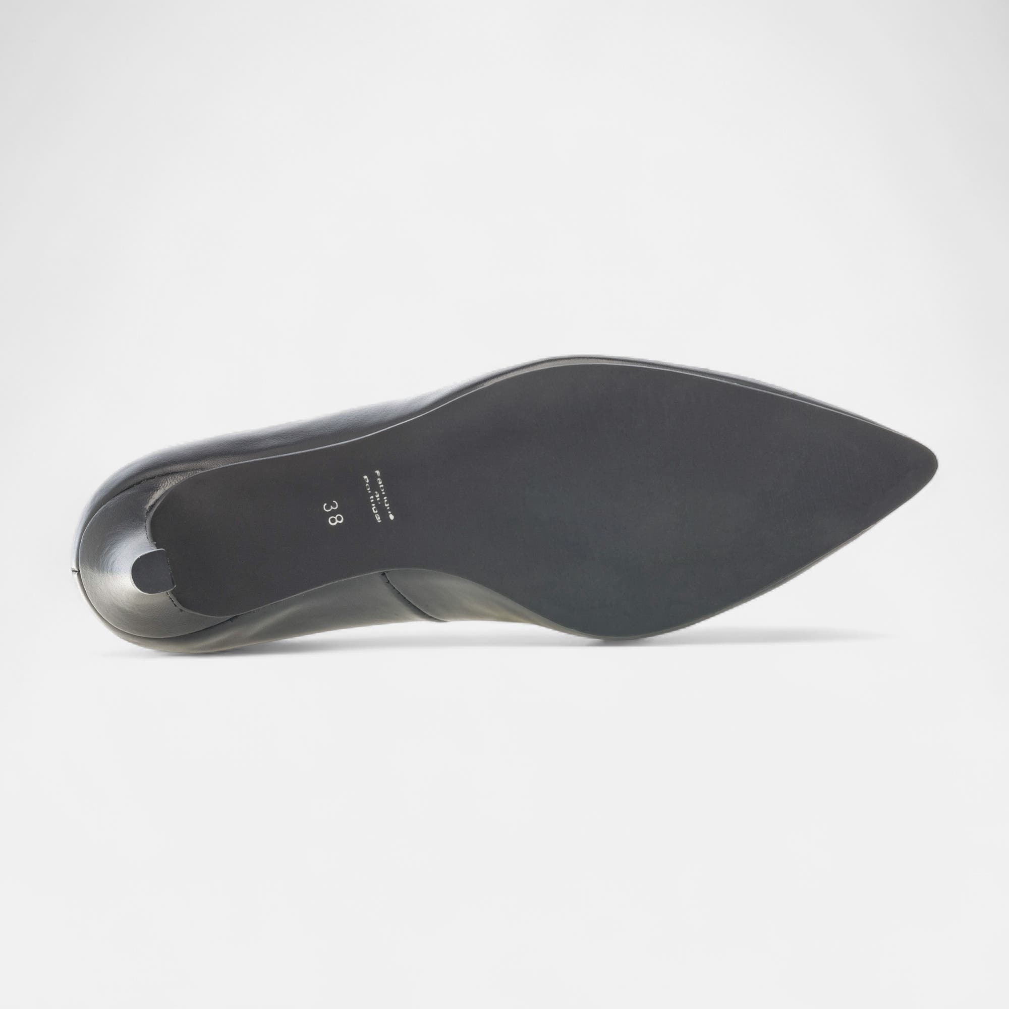 Escarpins à talon Femme en cuir noir
