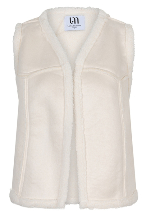 Lofty Manner witte dames gilet