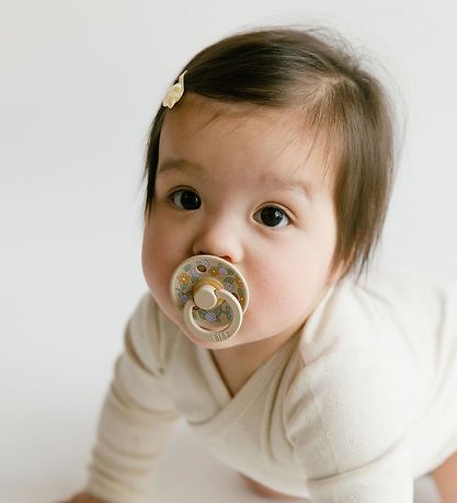 BIBS X Liberty Colour Sutter - 2-pak - Str. 1 - Rund - Ivory Mix